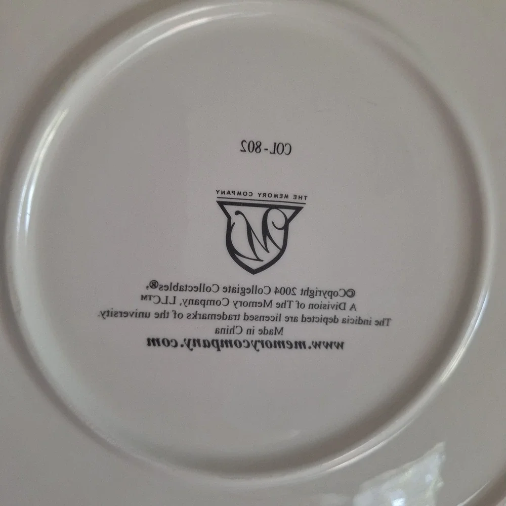 The Memory Company Florida Gators 2004 Chip and Dip Bowl Set White Ceramic